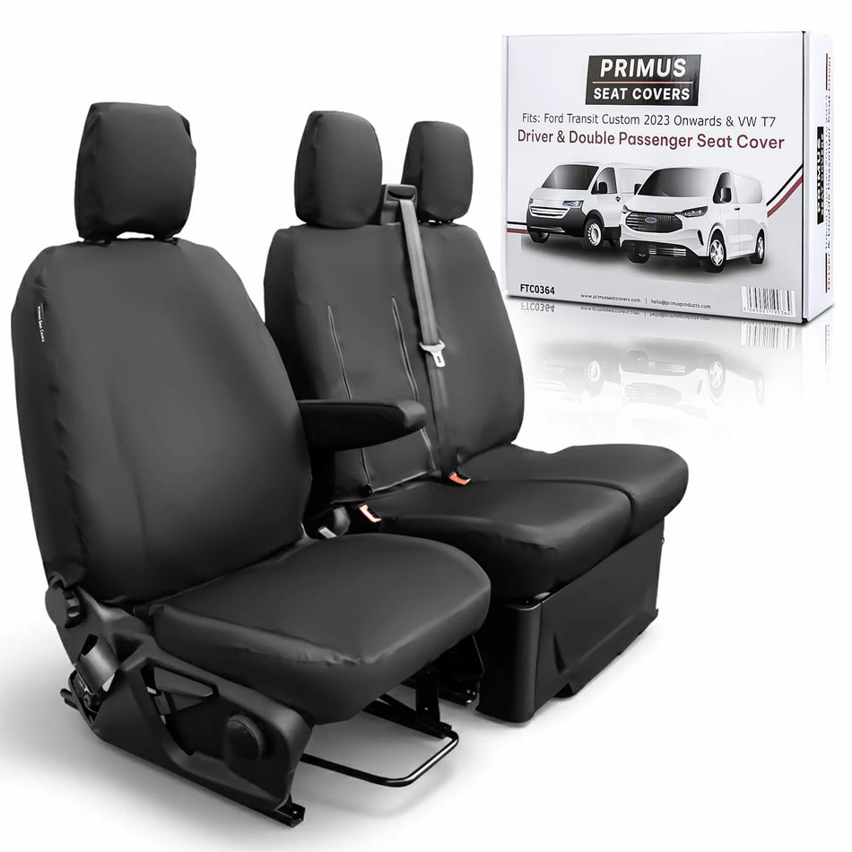 Ford Transit Custom Waterproof Front Seat Covers (2024 onwards)