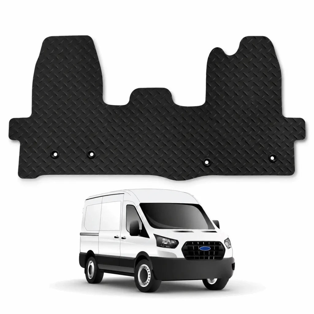 Ford Transit Van 2020 Onwards Rubber Floor Mats - Primus Seat Covers