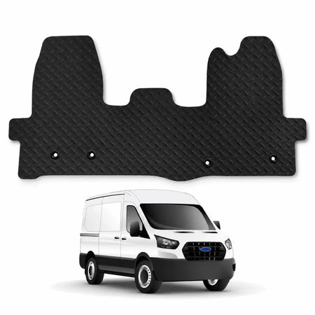 Ford Transit Van 2020 Onwards Rubber Floor Mats - Primus Seat Covers