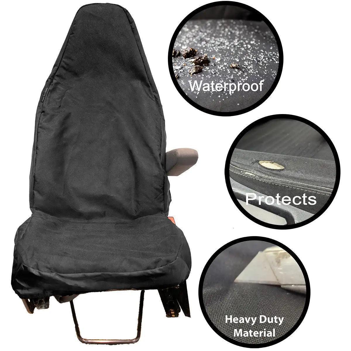 Waterproof and heavy duty material close up