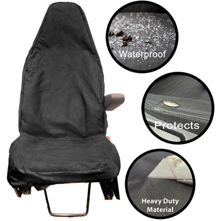 Waterproof and heavy duty material close up