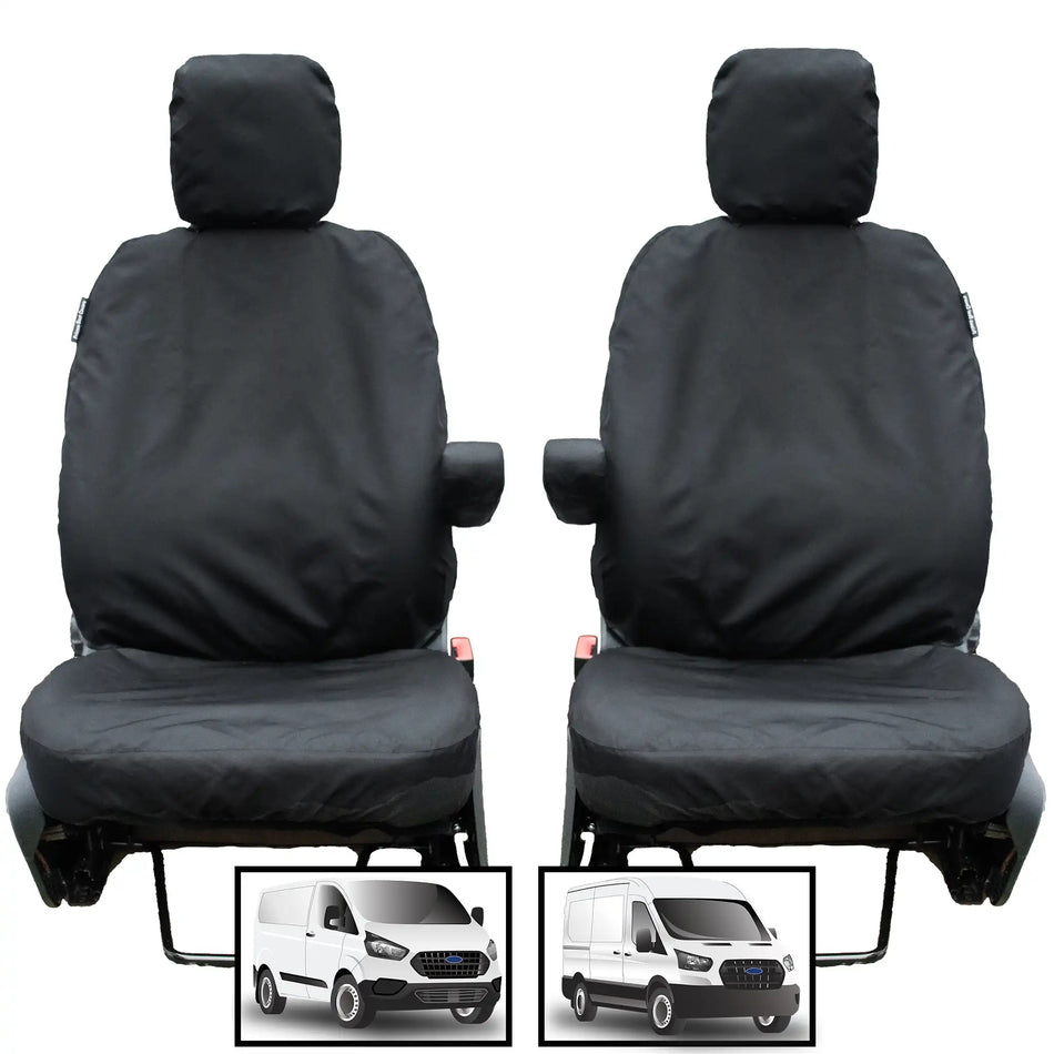 Ford Transit Custom MK1 Driver & Single Passenger Seat Covers