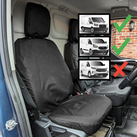 Ford Transit and Ford Transit Custom Waterproof Seat Cover - Fits