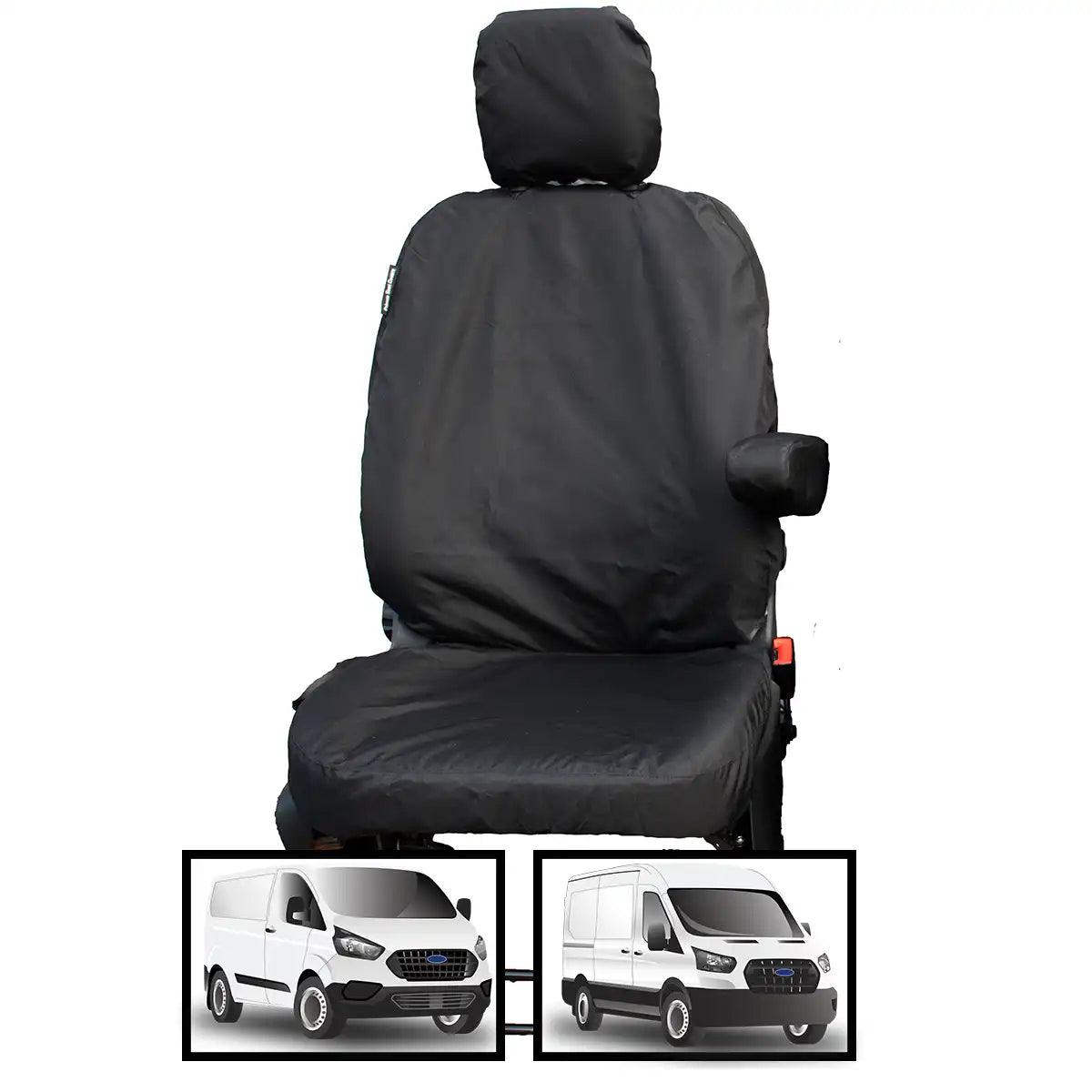 Ford Transit tailored driver seat cover