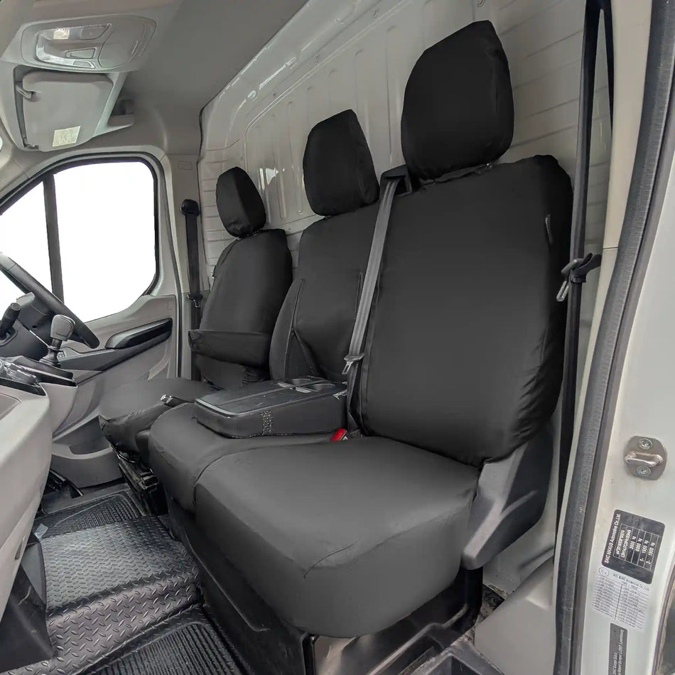 Maxus eDeliver 7 driver and double passenger tailored seat cover