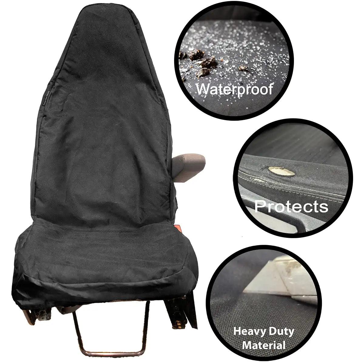 Protective car seat cover