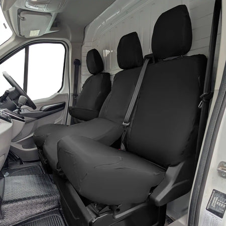 Maxus eDeliver 7 driver and double passenger tailored seat cover