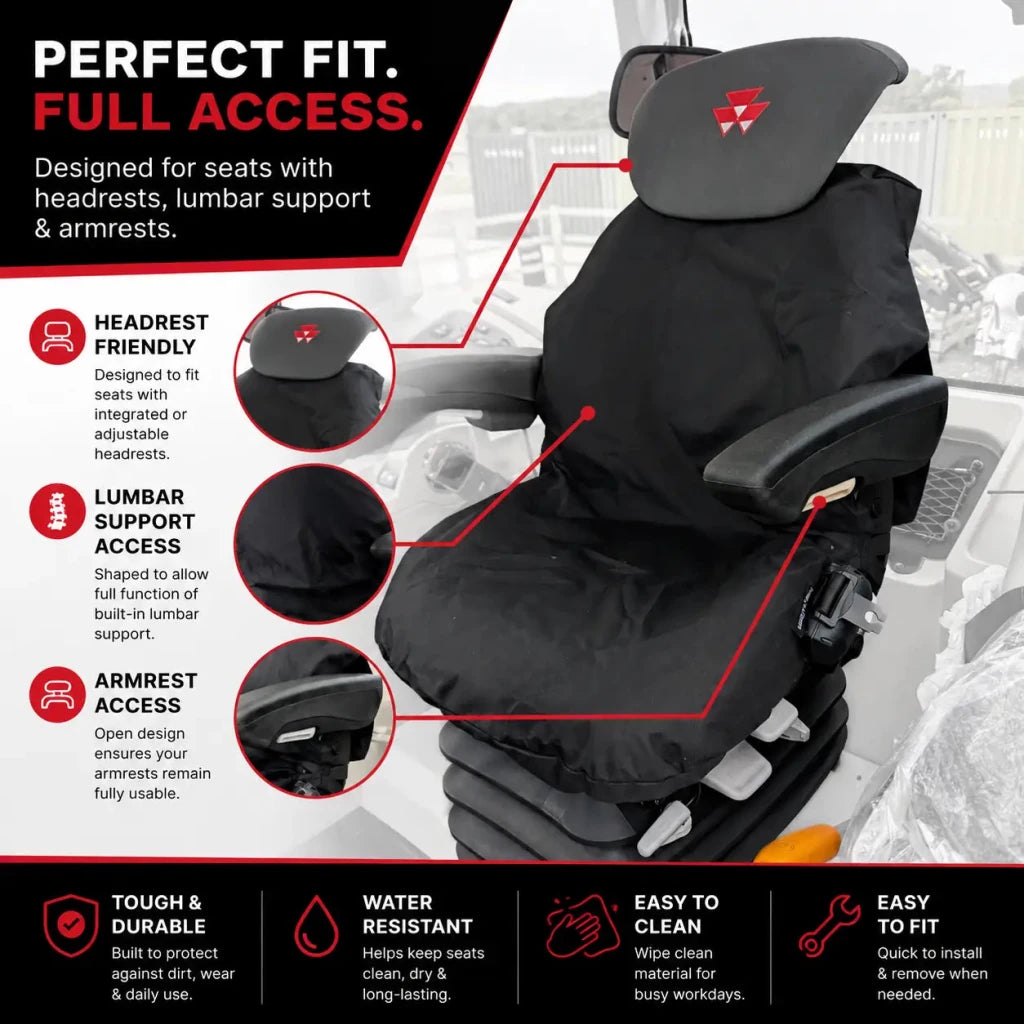 Waterproof Tractor Seat Covers - Primus Seat Covers