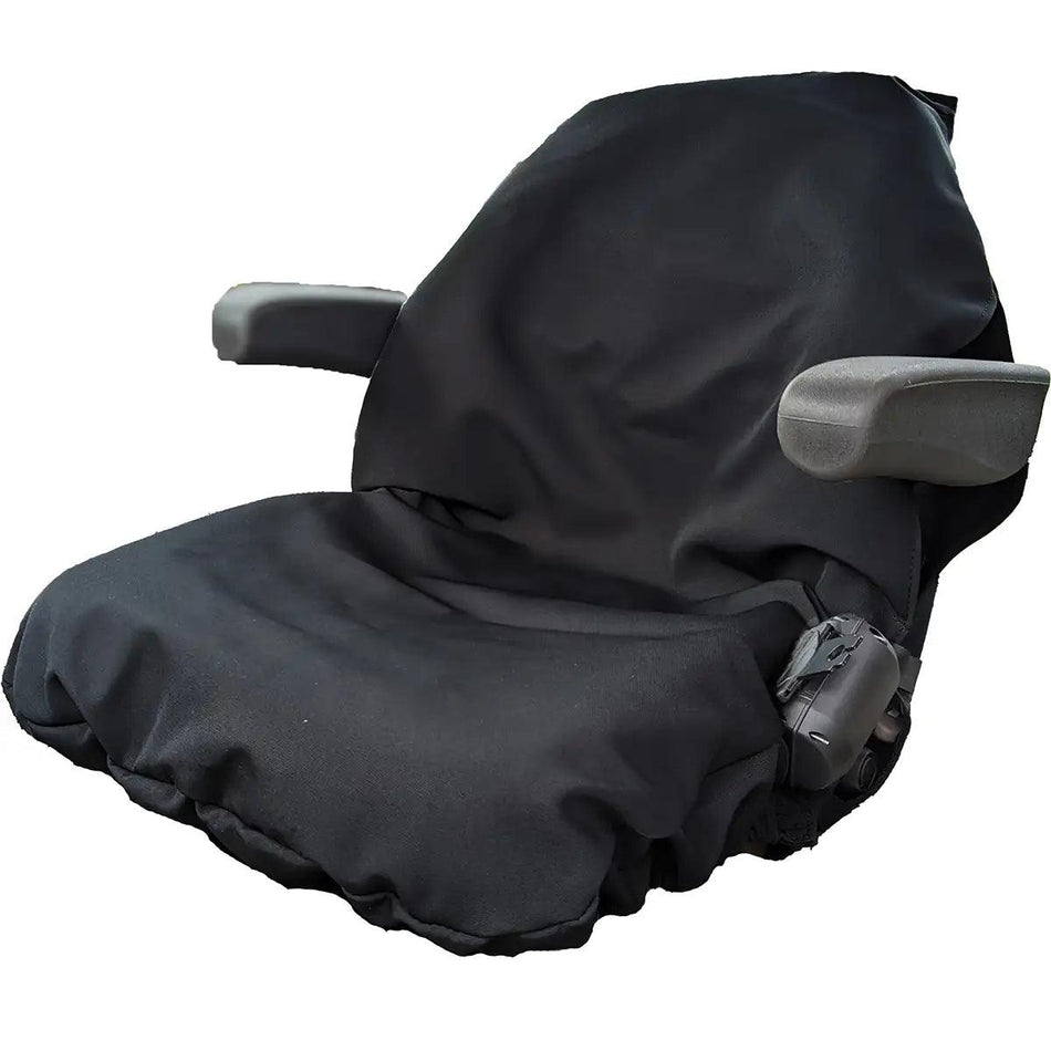 Tractor Seat Cover on a John Deer tractor Grammar seat