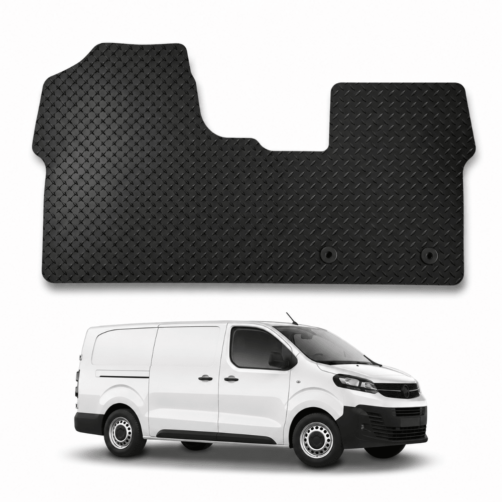 Vauxhall Vivaro Rubber Floor Mat (2019 Onwards) - Primus Seat Covers