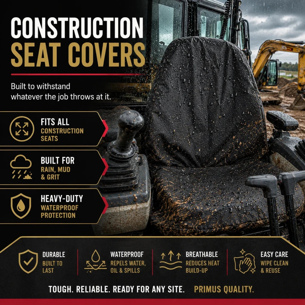Waterproof Tractor Seat Covers - Primus Seat Covers