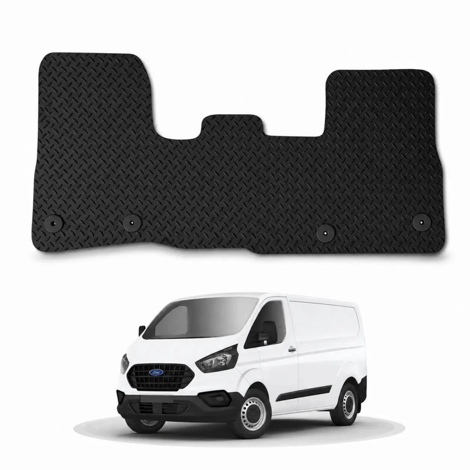 Ford Transit Custom 2013 to 2023 Rubber Floor Mats - Primus Seat Covers