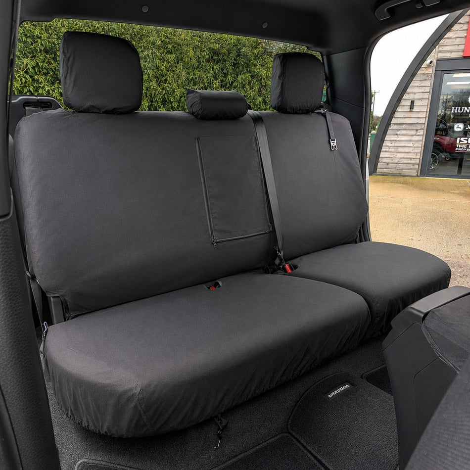 Isuzu D-Max Rear Seat Covers (2021 Onwards)